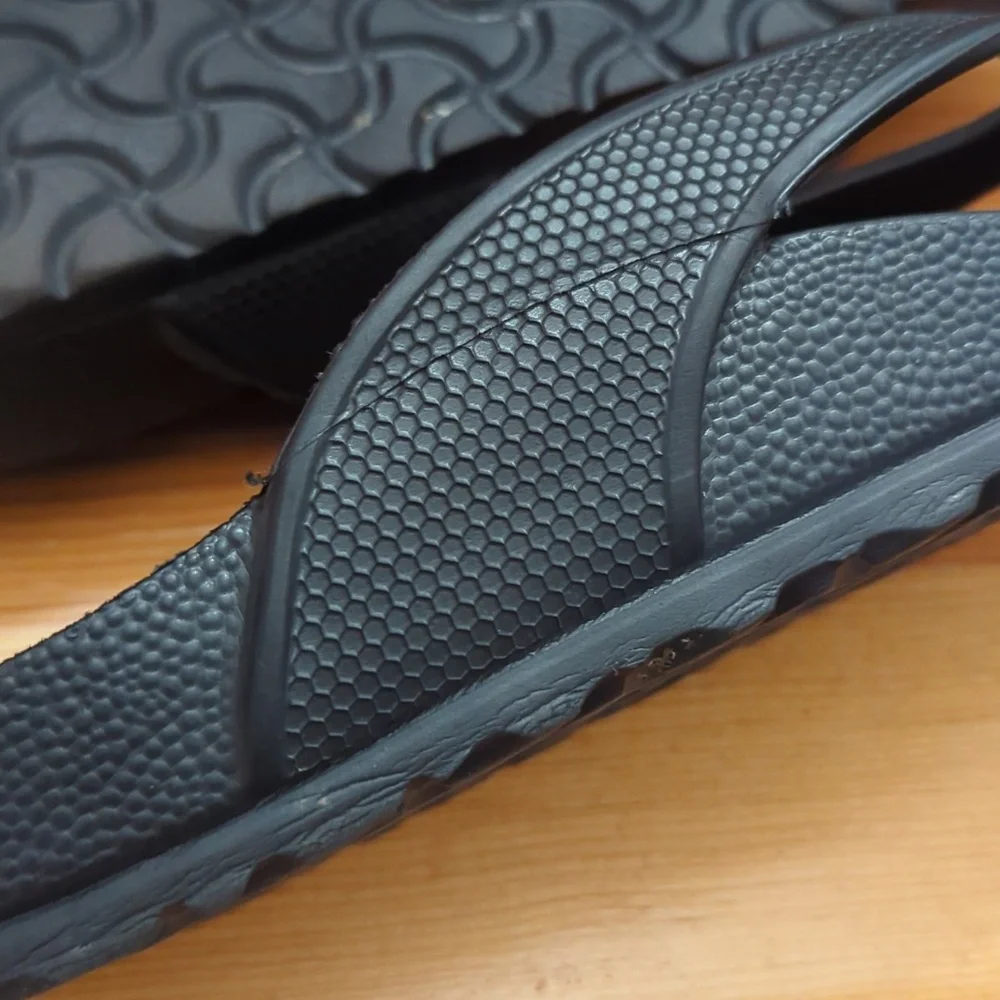 Birkenstock Black Flip-Flops - Picture 8 of 10